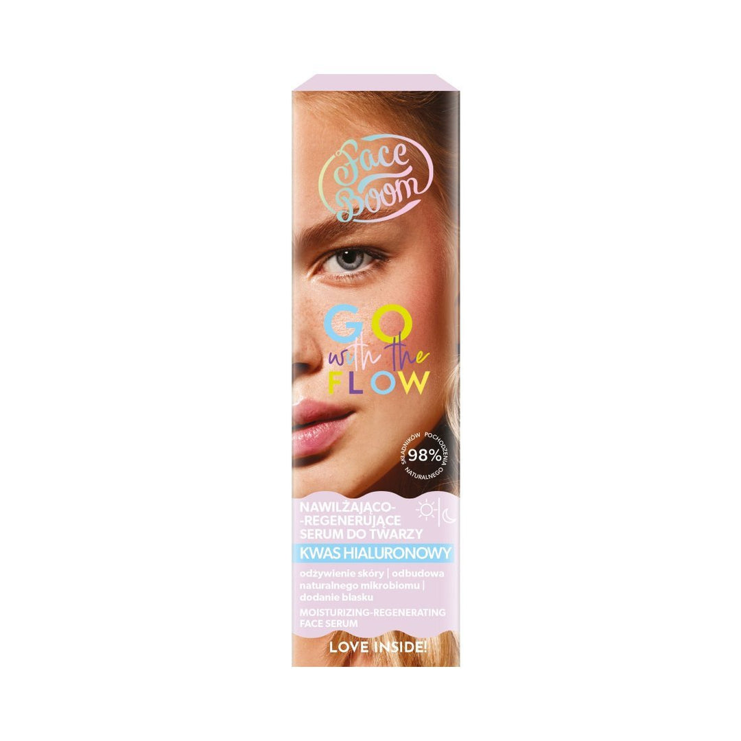 FaceBoom GO with the FLOW - Moisturizing - Regenerating Face Serum 25ml - BodyBoom - Vesa Beauty