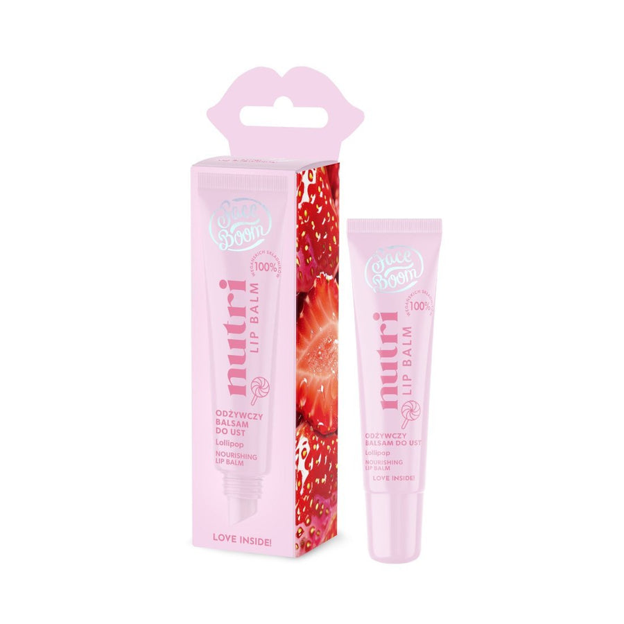 FaceBoom Nutri Lip Balm - Nourishing Lip Balm LOLLIPOP 10g - BodyBoom - Vesa Beauty