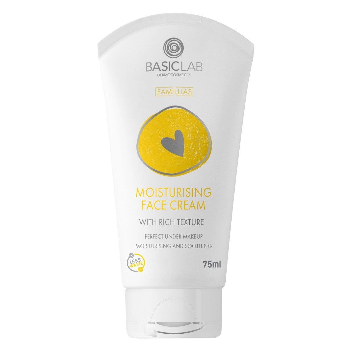 FAMILLIAS Moisturizing face cream. Rich texture 75ml - BasicLab - Vesa Beauty