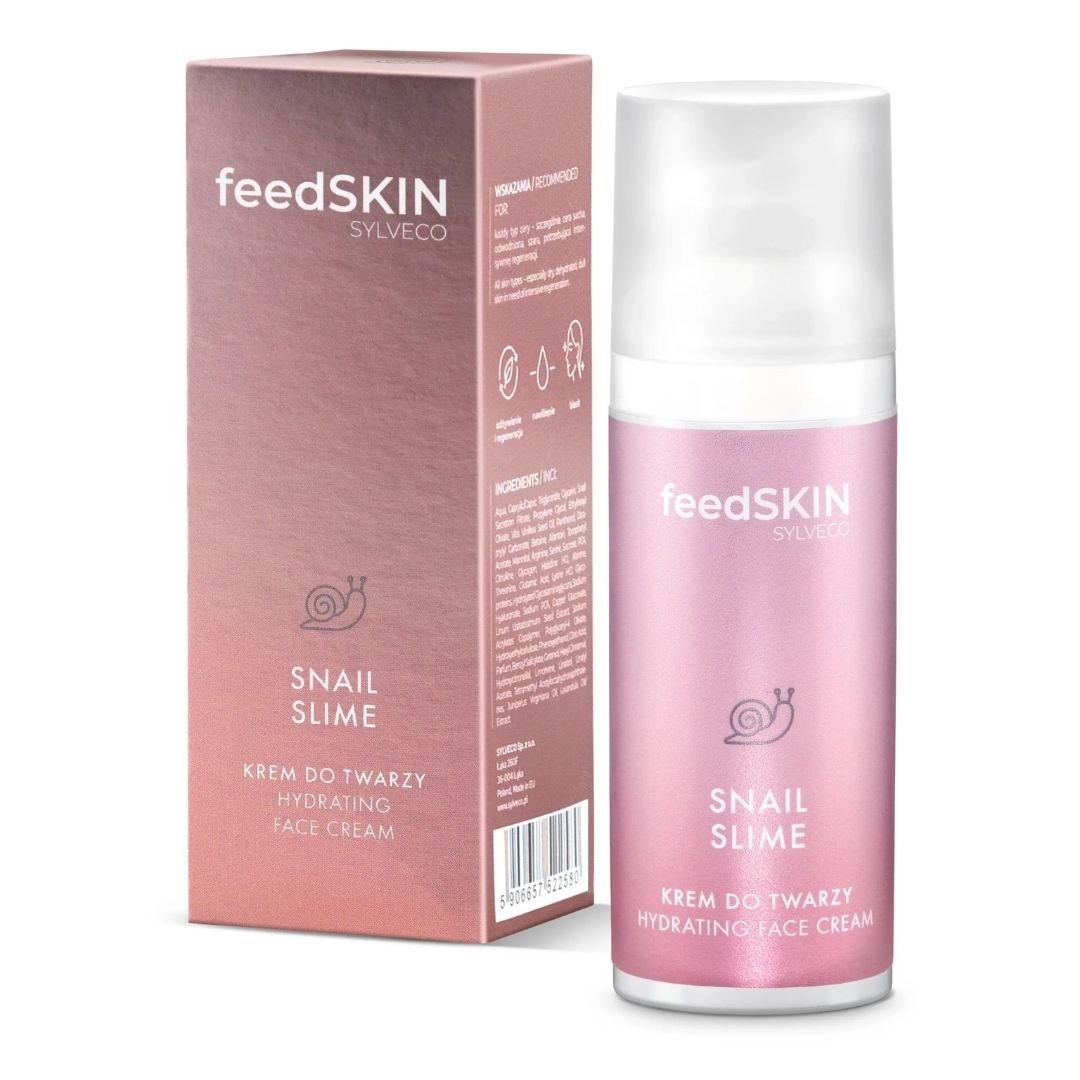 FEEDSKIN SNAIL SLIME Hydrating Face Cream 50ml - FEEDSKIN - Vesa Beauty