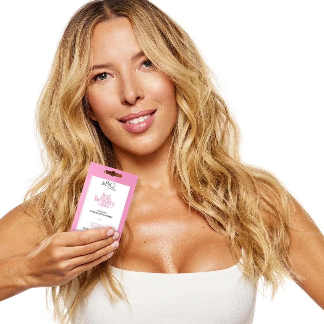 Feel Your Beauty Vibes - Natural Brightening Mask 10ml - beBIO Ewa Chodakowska - Vesa Beauty