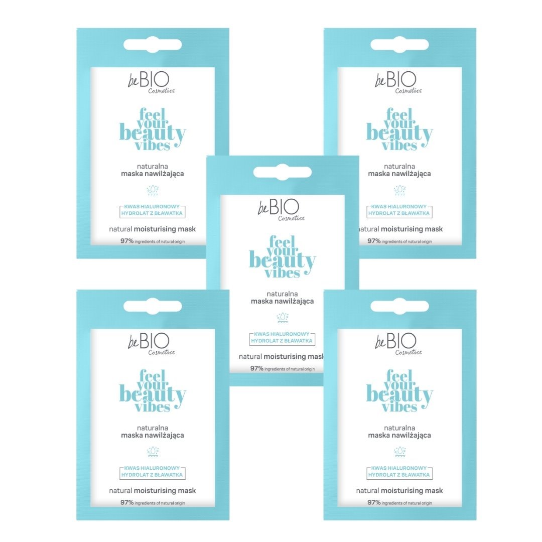 Feel Your Beauty Vibes - Natural Moisturizing Mask 10ml - beBIO Ewa Chodakowska - Vesa Beauty