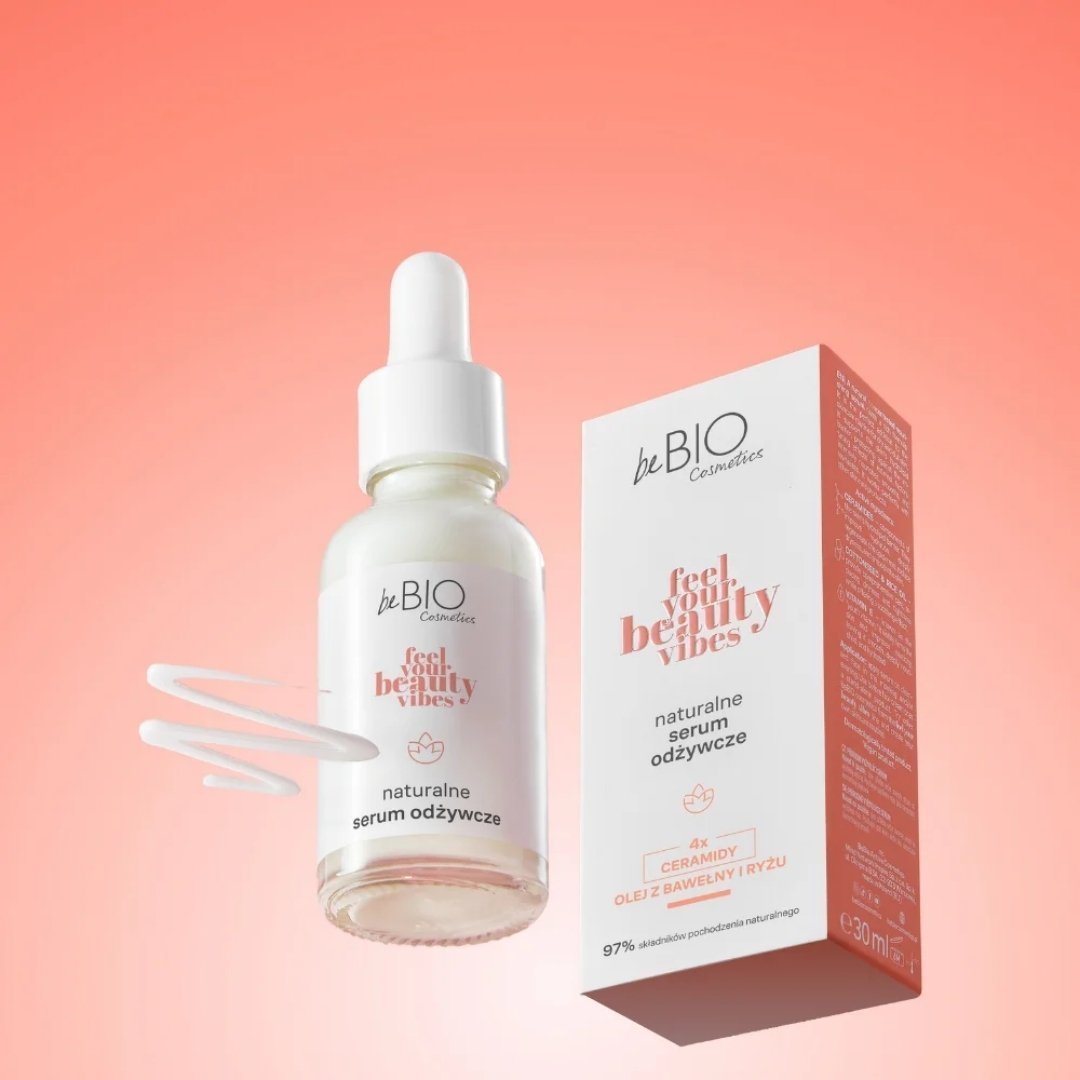 Feel Your Beauty Vibes - Natural Nourishing Serum 30ml - beBIO Ewa Chodakowska - Vesa Beauty