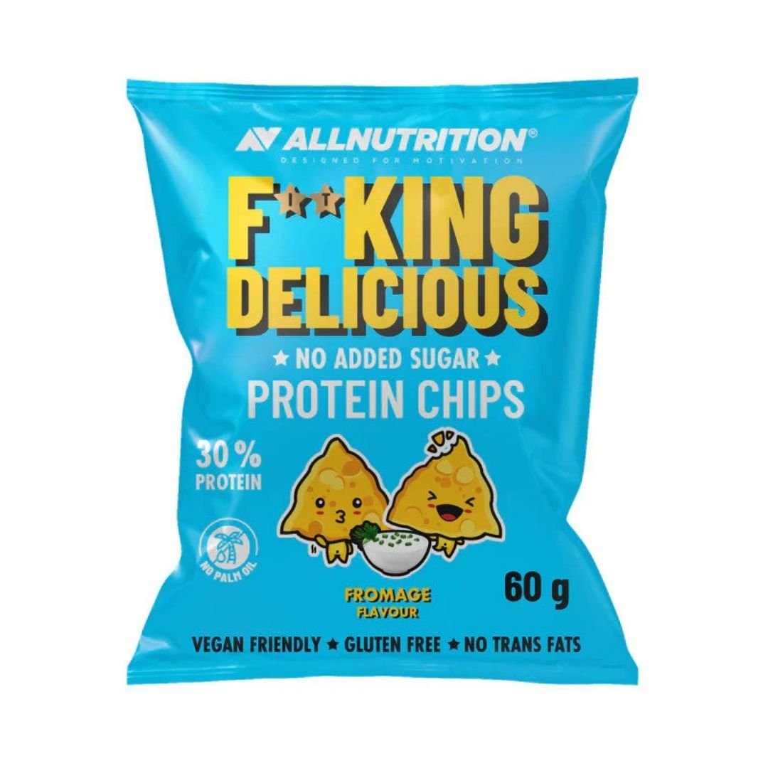 FITKING DELICIOUS Protein Chips - Fromage 60g - ALLNUTRITION - Vesa Beauty