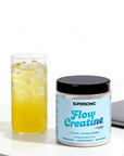 Flow Creatine +Ginseng +Natural Vitamin B - Mango - Passion Fruit 150g - SUPERSONIC - Vesa Beauty