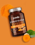 Food Supplement Turmeric 60 capsules - Purella Superfoods - Vesa Beauty