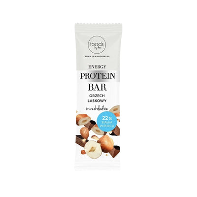 Foods by Ann Energy Protein Bar Hazelnut in chocolate 35g - Foods by Ann - Vesa Beauty