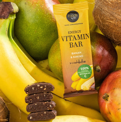 Foods by Ann Energy Vitamin Bar Banana & Cocoa 35g - Foods by Ann - Vesa Beauty
