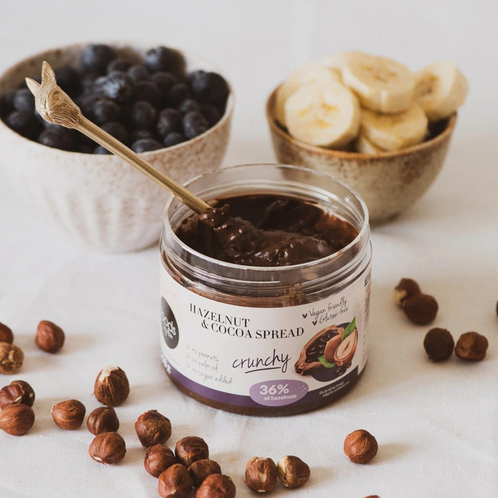 Foods by Ann Hazelnut & Cocoa Spread 36% Crunchy 250g - Foods by Ann - Vesa Beauty