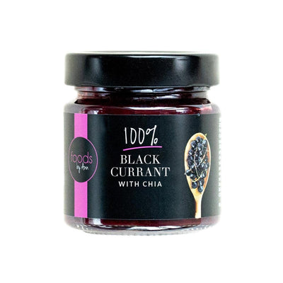 Foods by Ann Jam 100% Black currant with chia 200g - Foods by Ann - Vesa Beauty