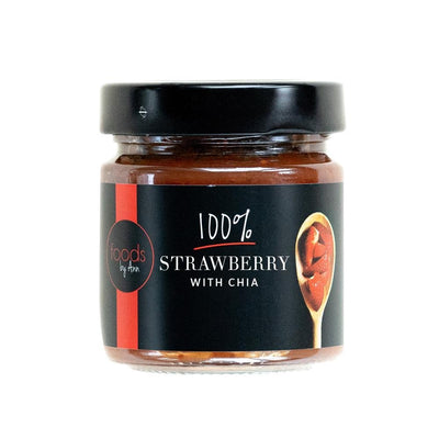 Foods by Ann Jam 100% Strawberry with chia 200g - Foods by Ann - Vesa Beauty