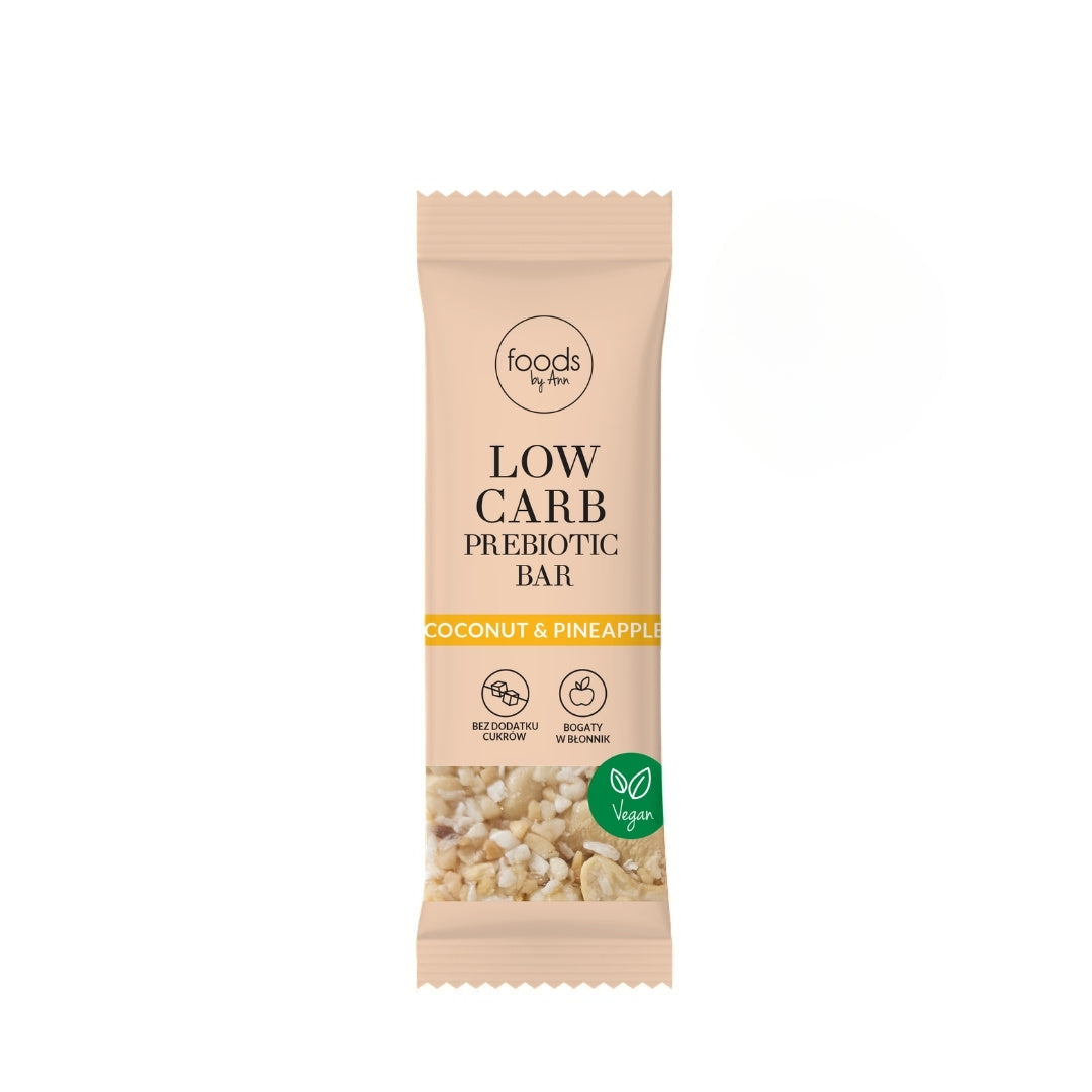 Baton Low Carb Prebiotic - Kokos &amp; Ananas 35g