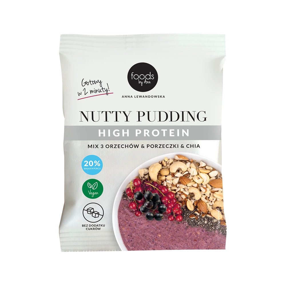 Foods by Ann Nutty Pudding mix of 3 nuts, currant & chia 50g | VESA UK ...