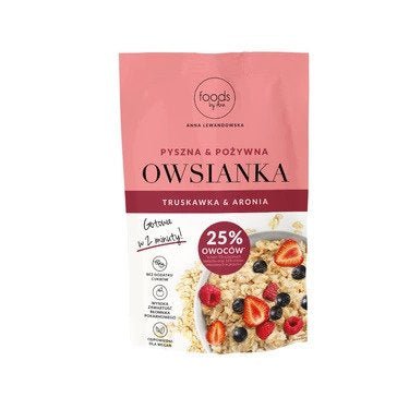 Foods by Ann Oatmeal Strawberry & Chokeberry 50g - Foods by Ann - Vesa Beauty