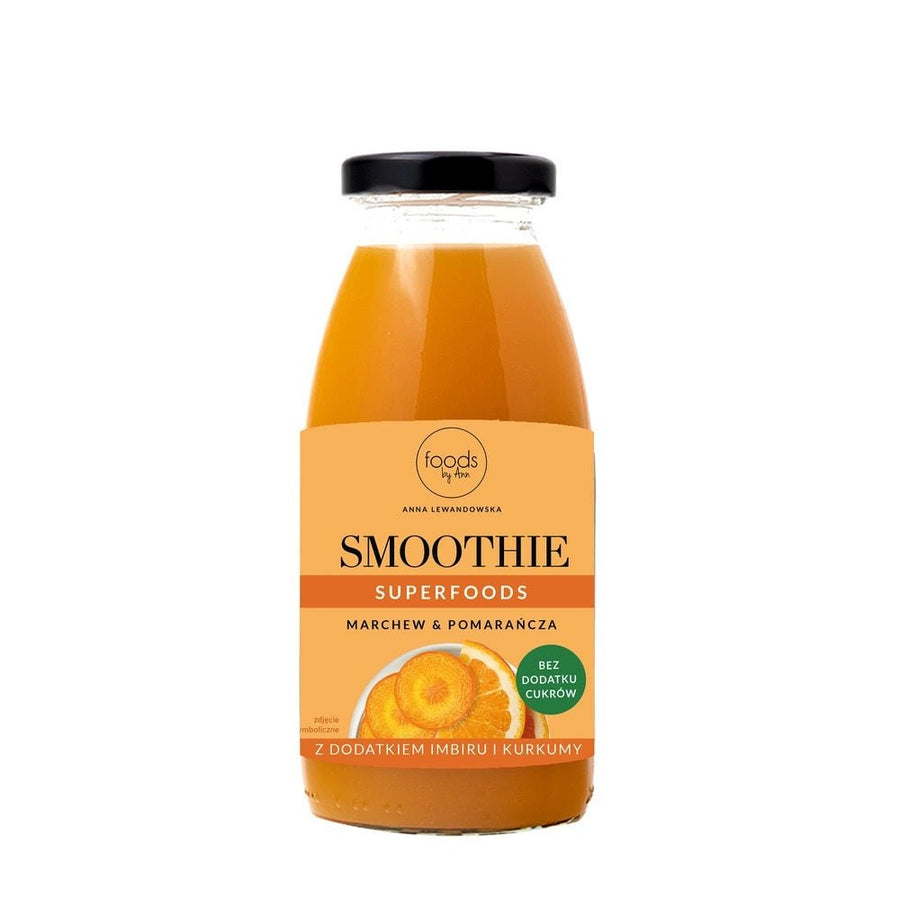 Foods by Ann Smoothie Carrot & Orange 250ml - Foods by Ann - Vesa Beauty