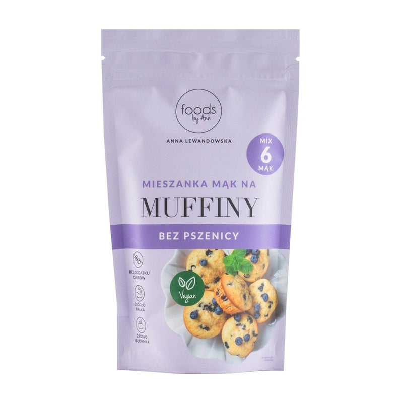 Foods by Ann Wheat-free muffins flour mix 250g - Foods by Ann - Vesa Beauty