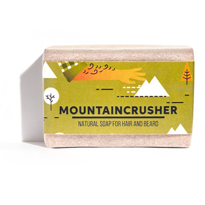 Four Starlings Mountaincrusher - Hair and Beard Bar Soap 110g - Cztery Szpaki - Vesa Beauty