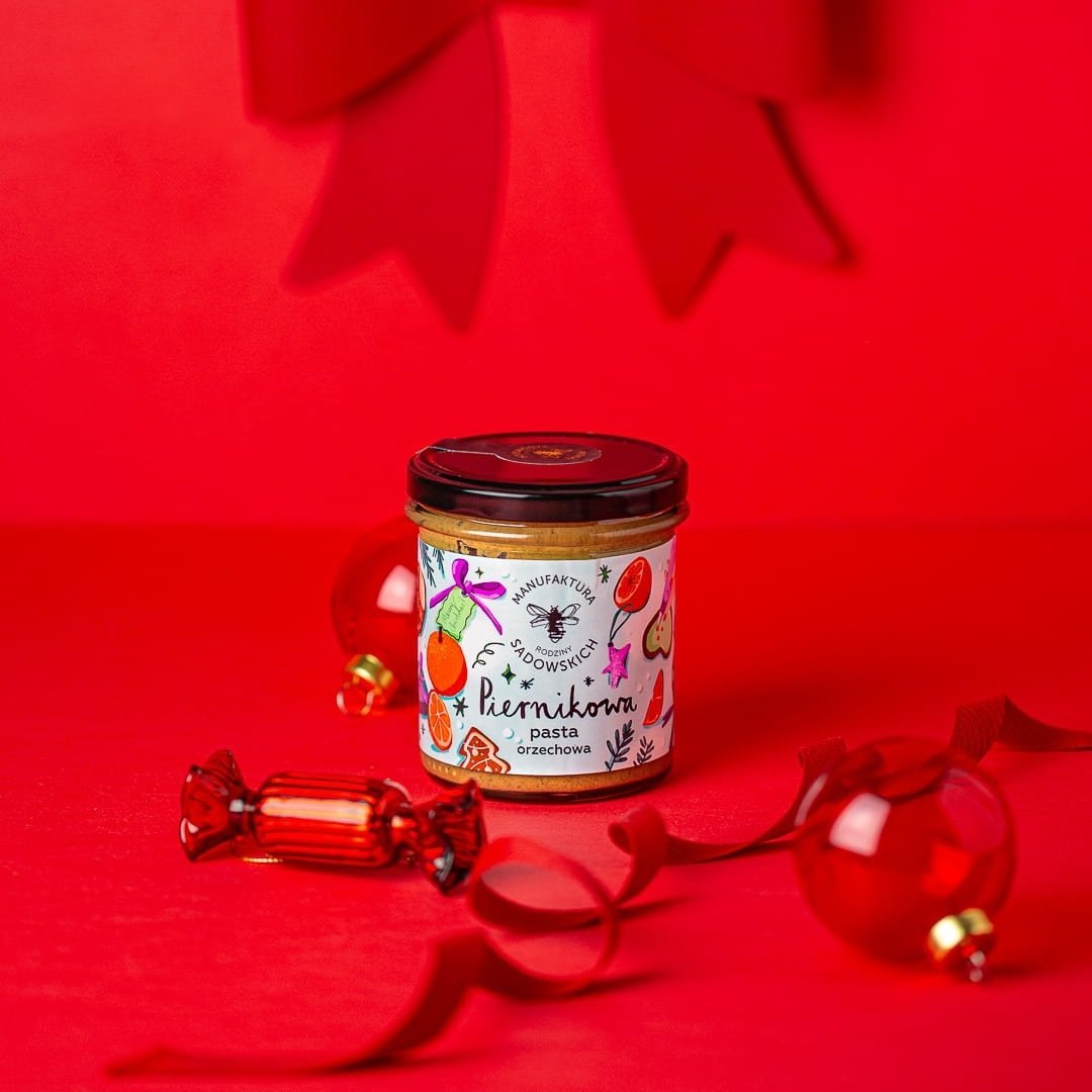 Natural Cosmetics Sadowski Bee Gardens Gingerbread nut paste 300g