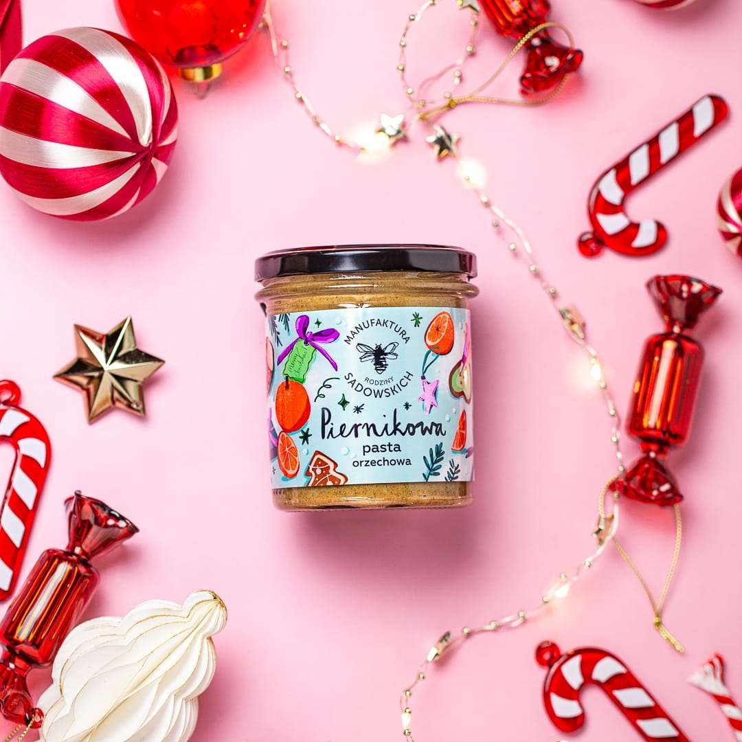 Natural Cosmetics Sadowski Bee Gardens Gingerbread nut paste 300g