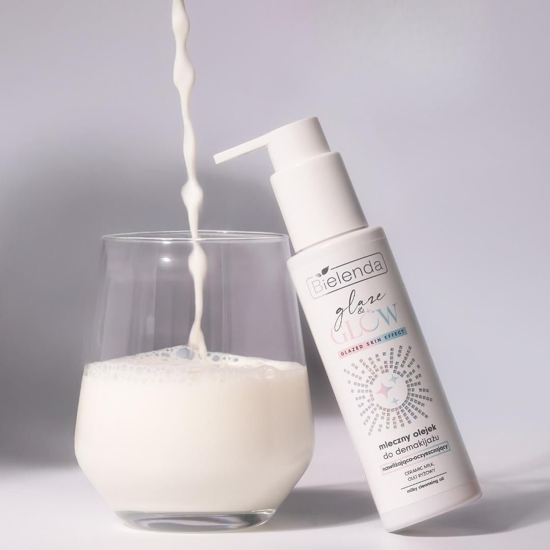 Glaze & Glow - Milky Cleansing Oil 100ml - Bielenda - Vesa Beauty