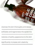GLIC COOL BODY Exfoliating and balancing body gel with 5% glycolic acid and algae extract 280ml - Veoli Botanica - Vesa Beauty