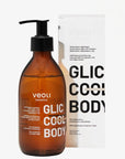 GLIC COOL BODY Exfoliating and balancing body gel with 5% glycolic acid and algae extract 280ml - Veoli Botanica - Vesa Beauty