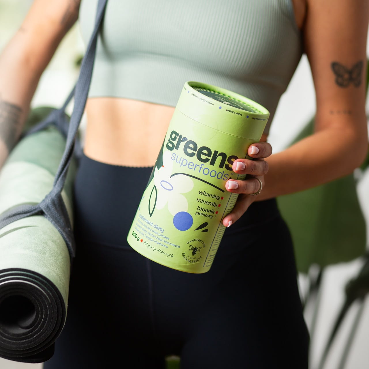 Greens+ Superfoods - vitamins, minerals, apple fibre 600g - Sadowski Bee Gardens - Vesa Beauty