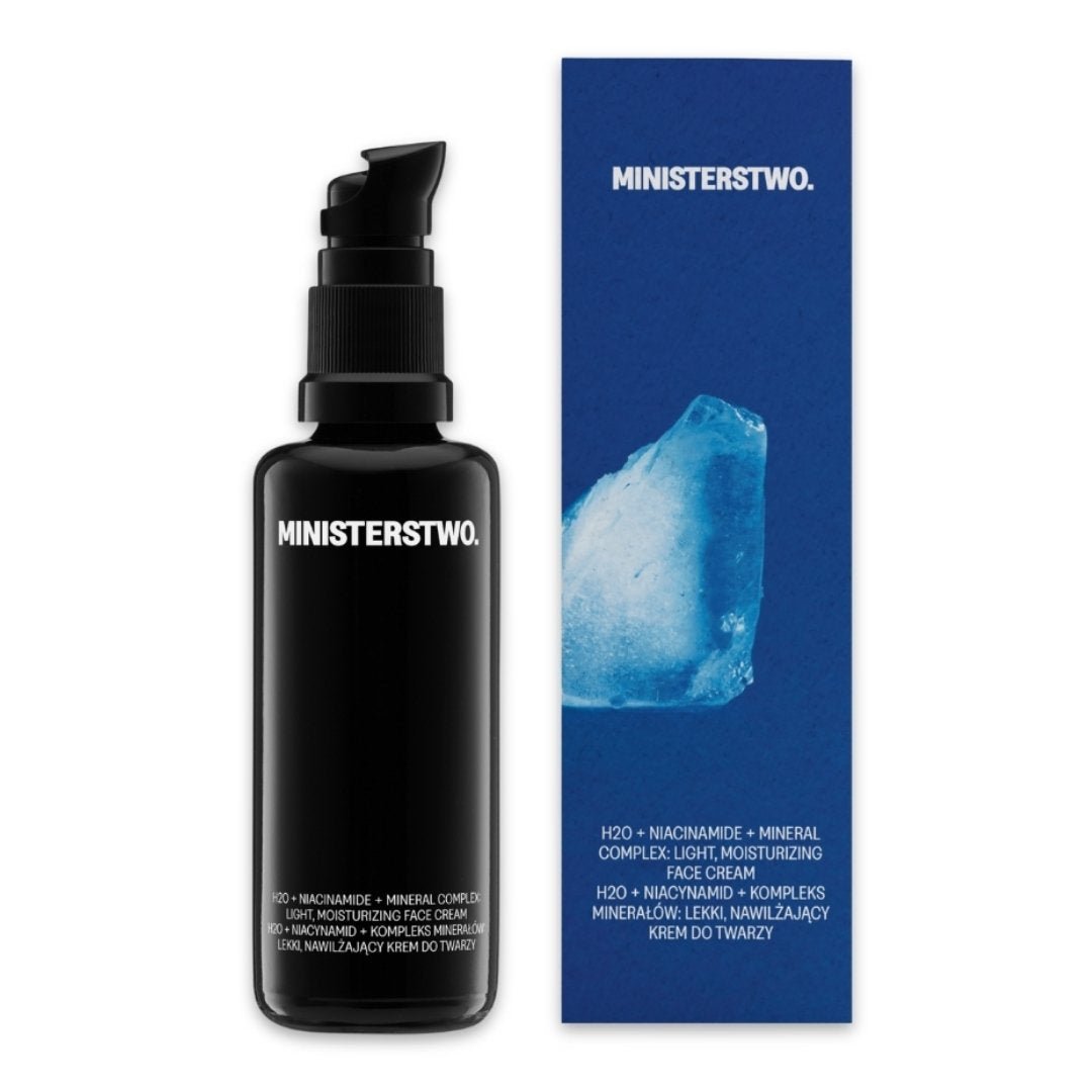 H2O +NIACINAMIDE +MINERAL COMPLEX Light Moisturizing Face Cream 50ml - Ministerstwo - Vesa Beauty