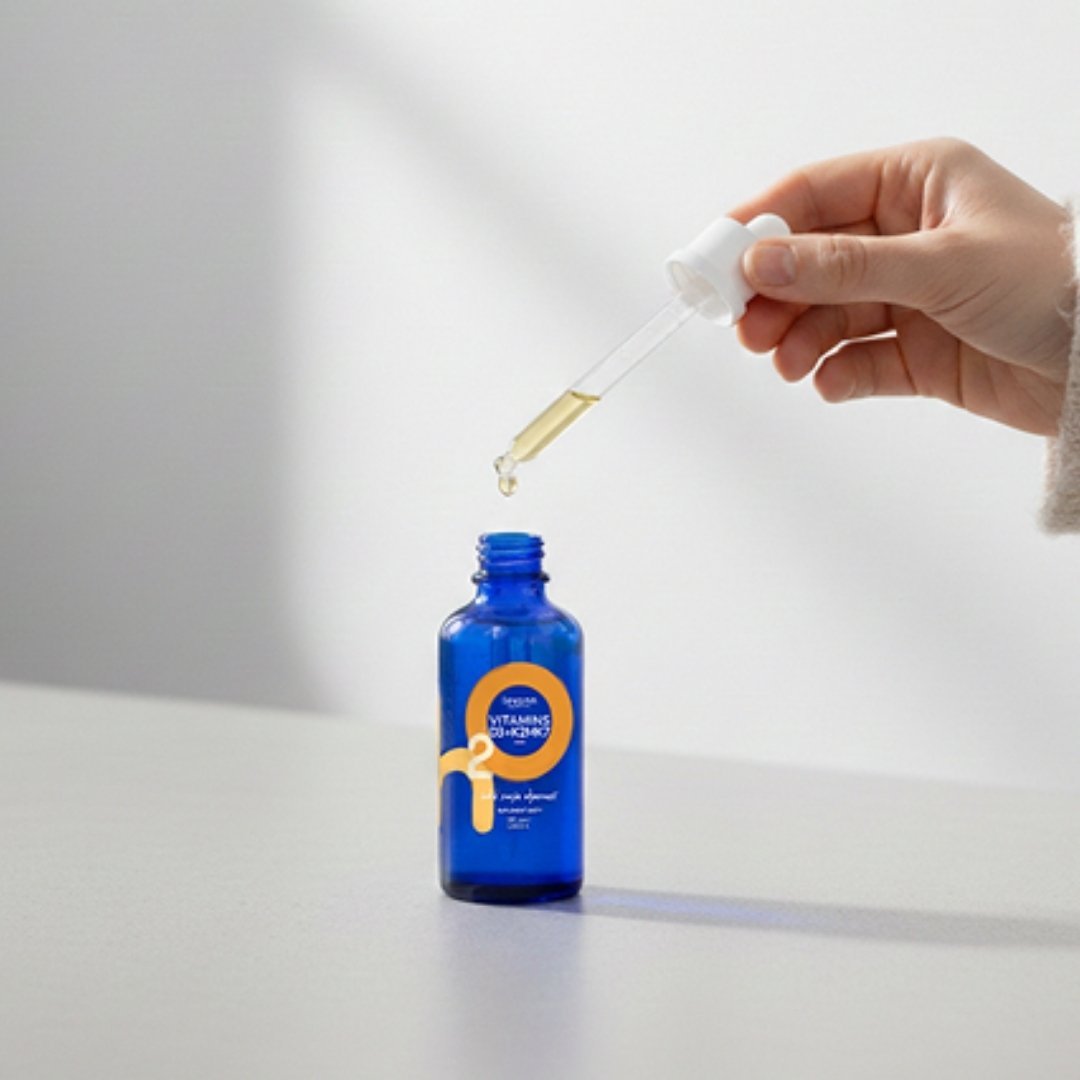 H2O Vitamin D3 + K2 MK7 Supplement 50ml - Levann - Vesa Beauty