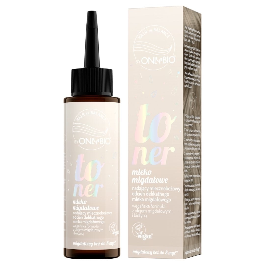 Hair in Balance - Almond milk Toner 100ml - OnlyBio - Vesa Beauty