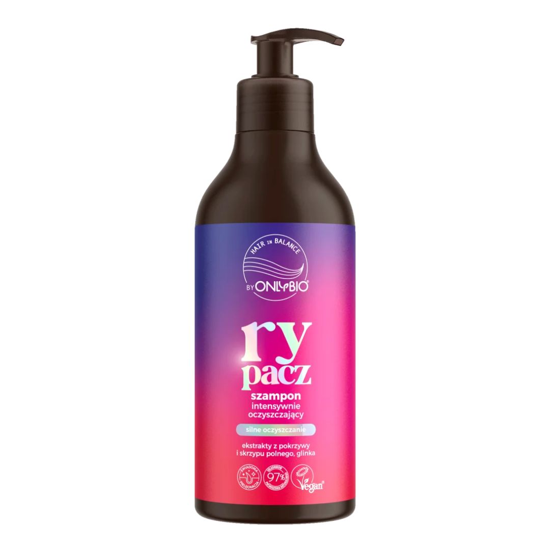 Hair in Balance - Intensive cleansing Shampoo RYPACZ 400ml - OnlyBio - Vesa Beauty