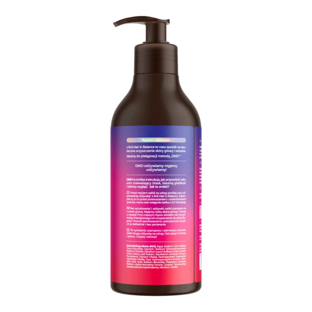 Hair in Balance - Intensive cleansing Shampoo RYPACZ 400ml - OnlyBio - Vesa Beauty