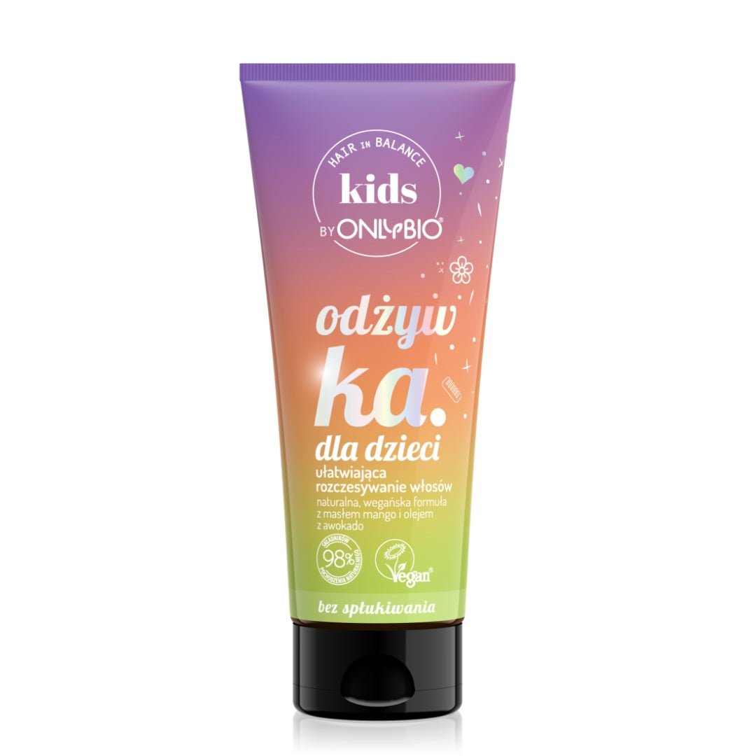 Hair in Balance Kids - Leave - in conditioner for easier hair combing 200ml - OnlyBio - Vesa Beauty