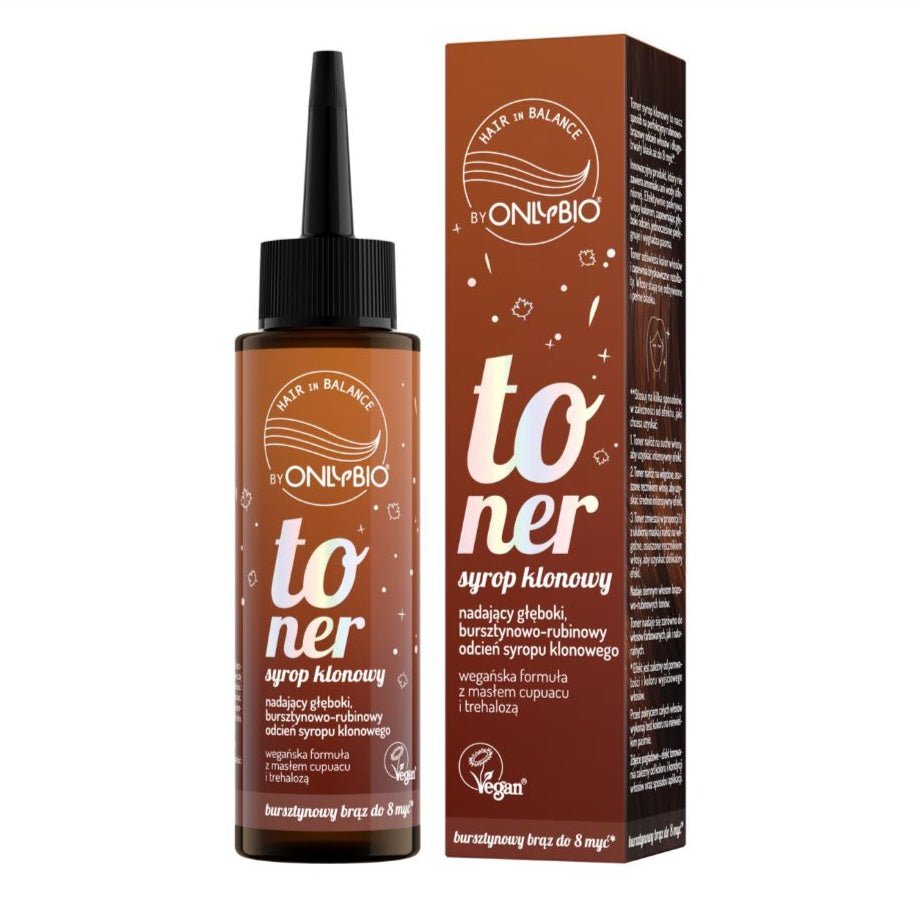 🎁 Hair in Balance - Maple Syrup Toner 100ml (100% off) - OnlyBio - Vesa Beauty