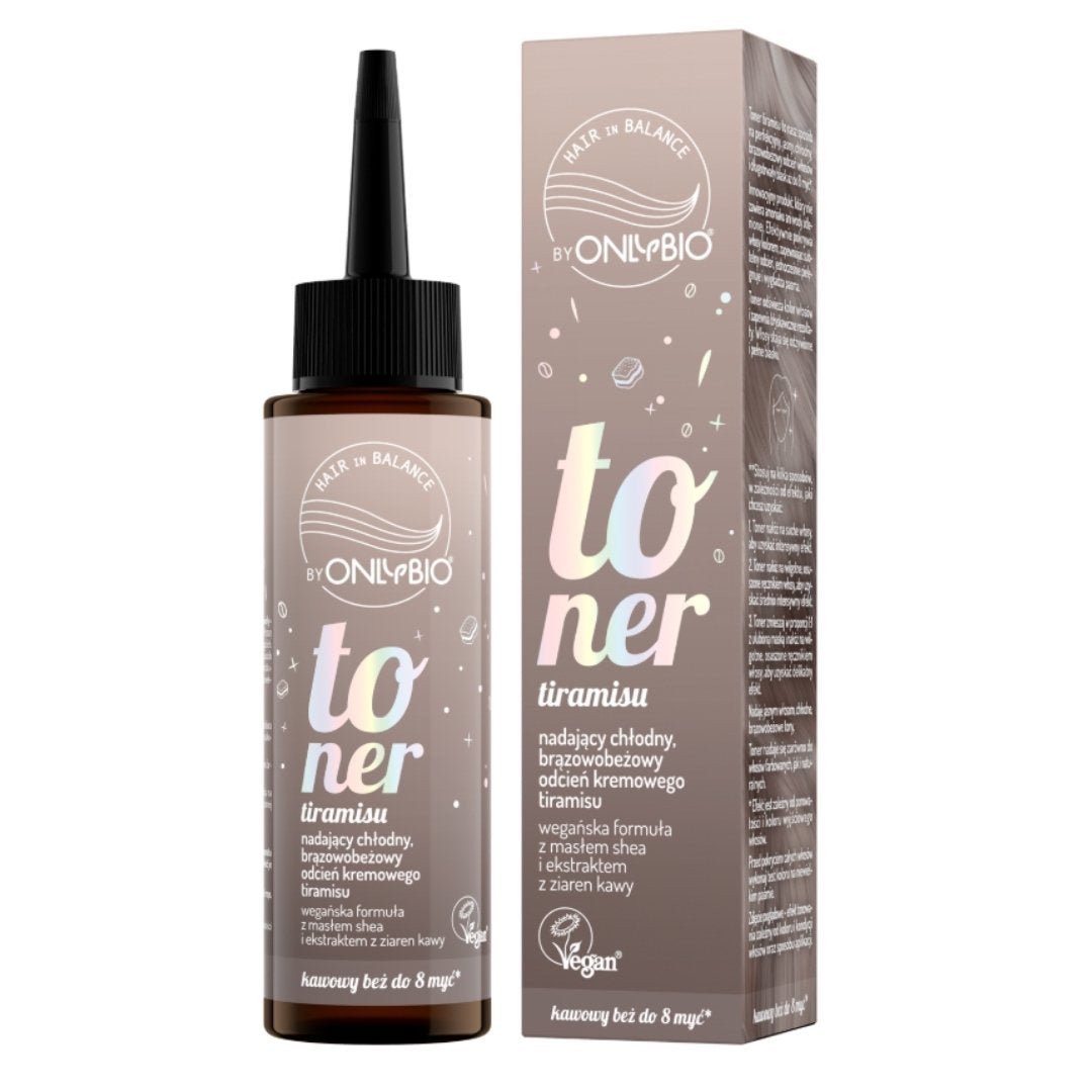 Hair in Balance - Tiramisu Toner 100ml - OnlyBio - Vesa Beauty