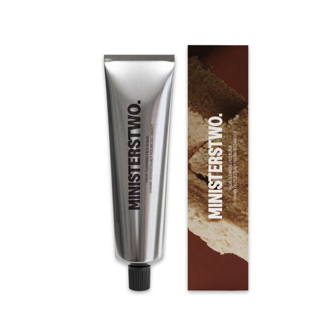 HALVA: Cleansing Face Scrub 120ml - Ministerstwo - Vesa Beauty