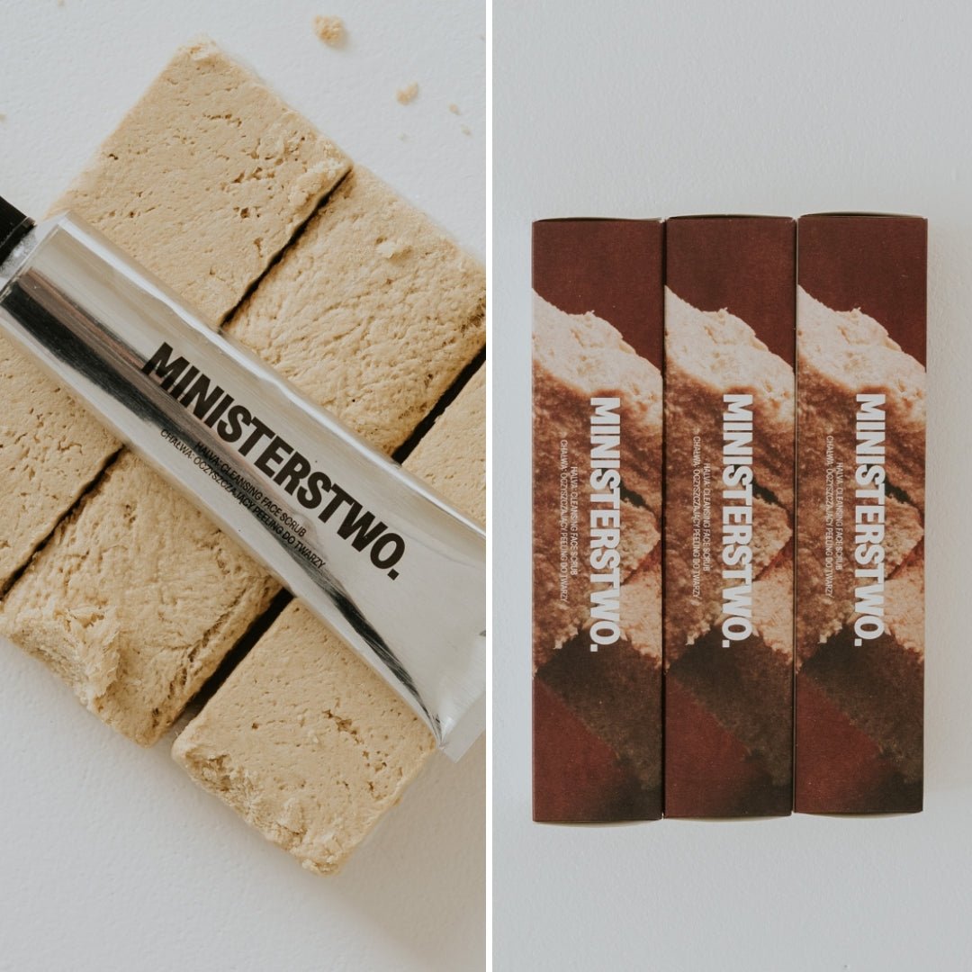 HALVA: Cleansing Face Scrub 120ml - Ministerstwo - Vesa Beauty