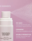 Natural Cosmetics Haruharu Wonder Black Rice Probiotics Barrier 2% NAD+ Serum Mist 80ml
