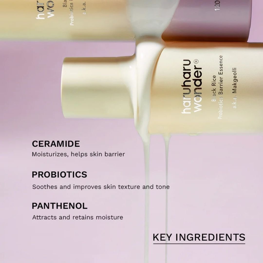 Haruharu Wonder Black Rice Probiotics Barrier Essence 120ml - Haruharu Wonder - Vesa Beauty