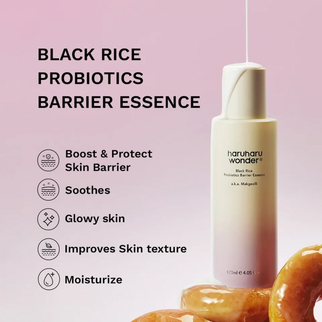 Haruharu Wonder Black Rice Probiotics Barrier Essence 120ml - Haruharu Wonder - Vesa Beauty