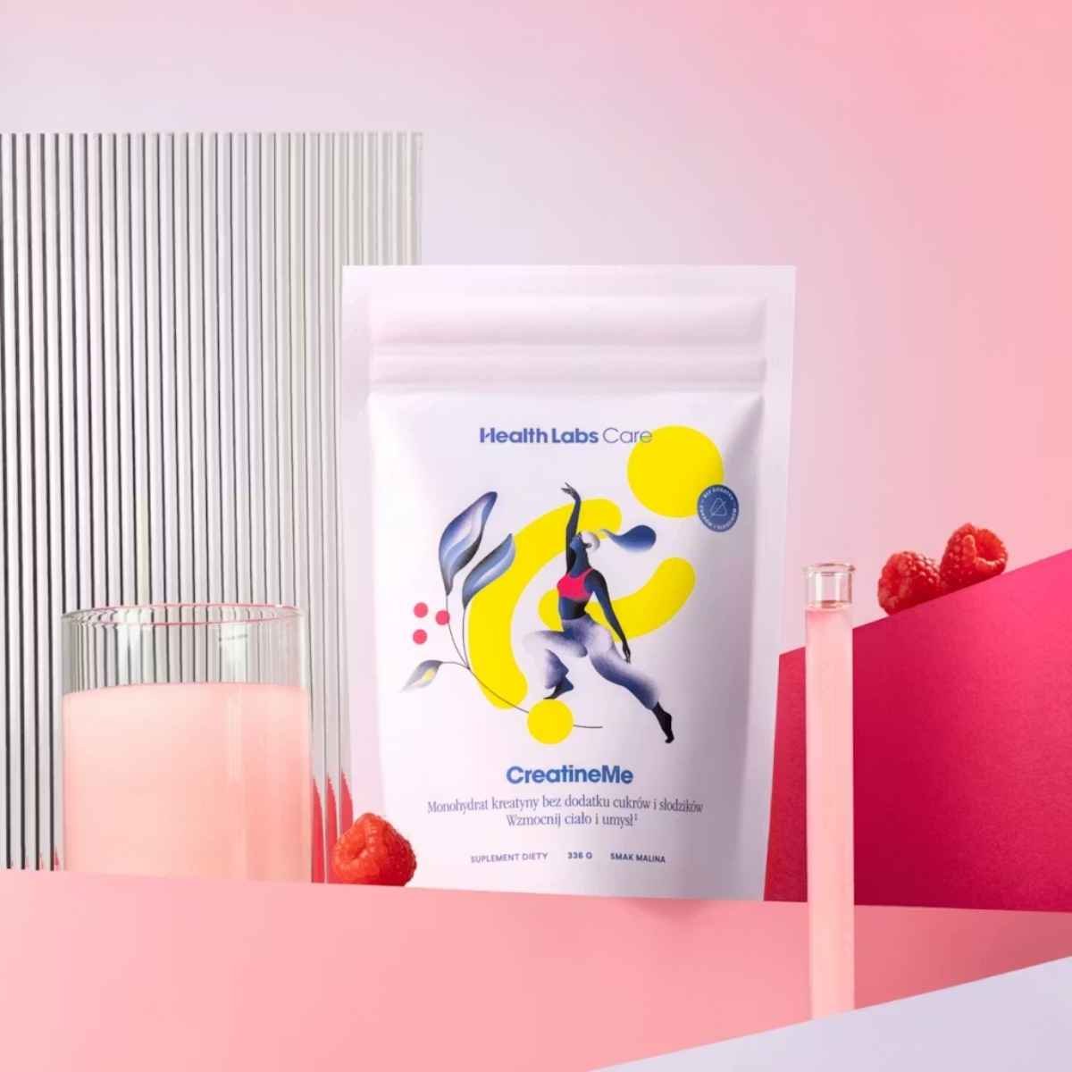 HealthLabs Care CreatineMe - Creatine monohydrate with no added sugars or sweeteners 336g - HealthLabs Care - Vesa Beauty