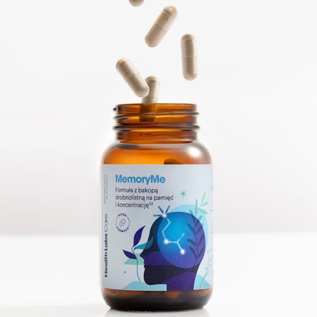 HealthLabs Care MemoryMe - Memory & Focus Formula 60 capsules - HealthLabs Care - Vesa Beauty