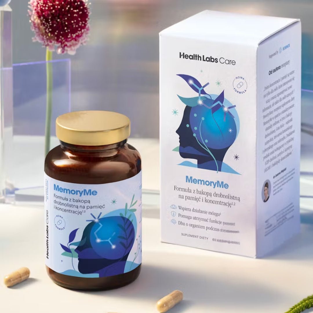HealthLabs Care MemoryMe - Memory & Focus Formula 60 capsules - HealthLabs Care - Vesa Beauty