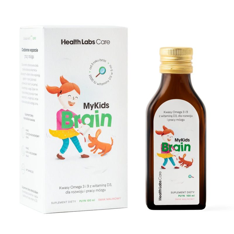 HealthLabs Care MyKids Brain - For help your child’s brain work and develop better 100ml - HealthLabs Care - Vesa Beauty