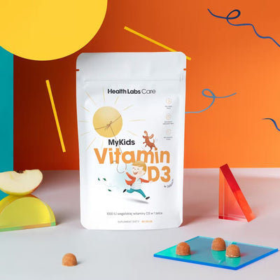HealthLabs Care MyKids Vitamin D3 gummies - Vegan vitamin D gummies for children 60pcs - HealthLabs Care - Vesa Beauty