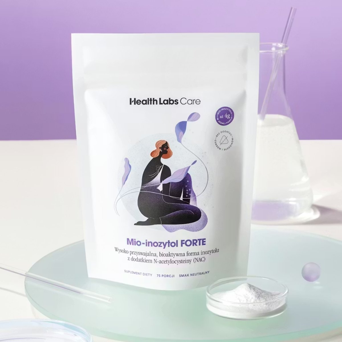 HealthLabs Care Myo - inositol FORTE with additional NAC 309g - HealthLabs Care - Vesa Beauty