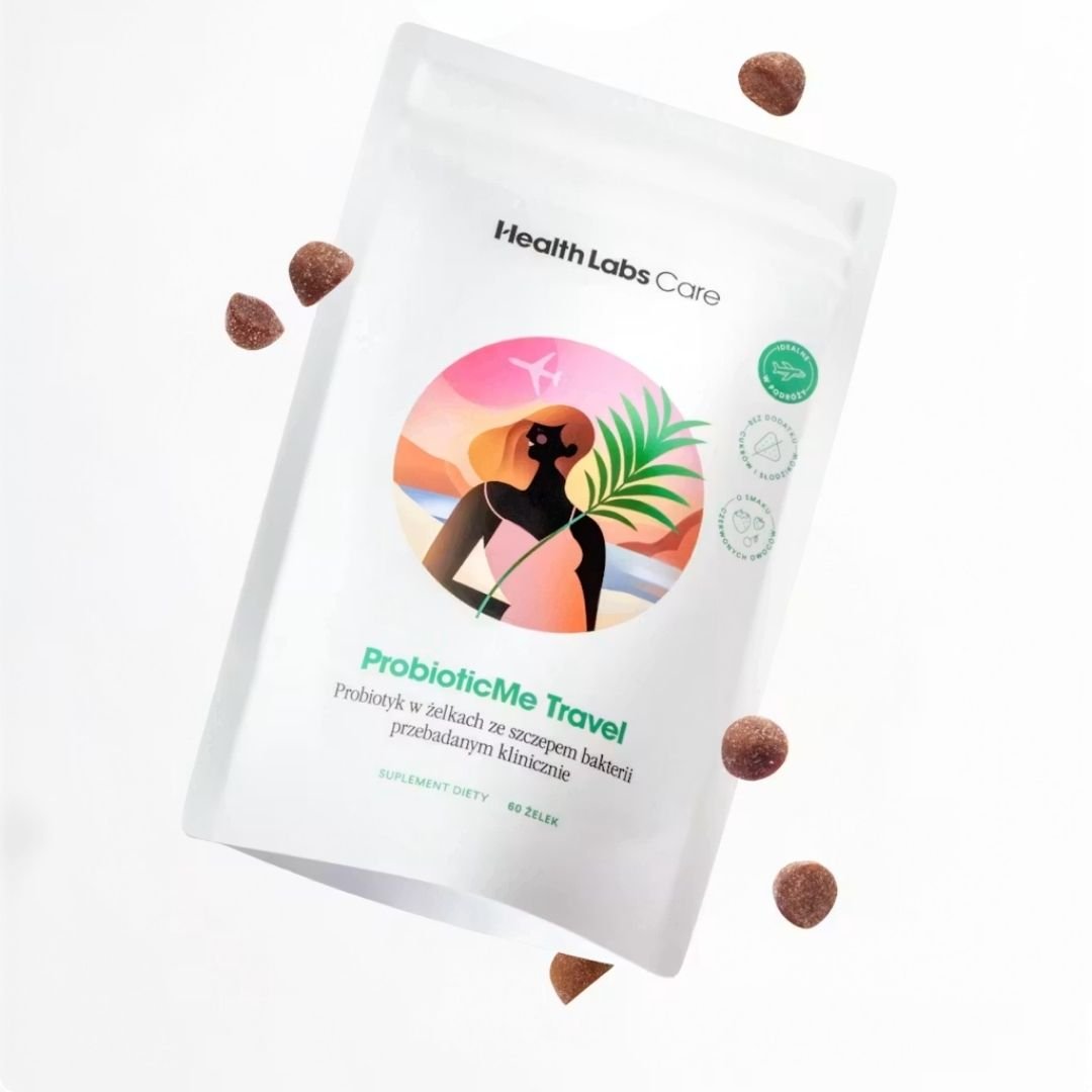 HealthLabs Care ProbioticMe Travel - probiotic gummies with a clinically studied strain 60 gummies (138 g) - HealthLabs Care - Vesa Beauty