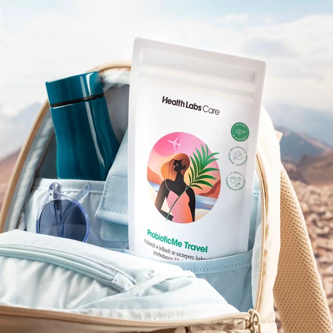 HealthLabs Care ProbioticMe Travel - probiotic gummies with a clinically studied strain 60 gummies (138 g) - HealthLabs Care - Vesa Beauty