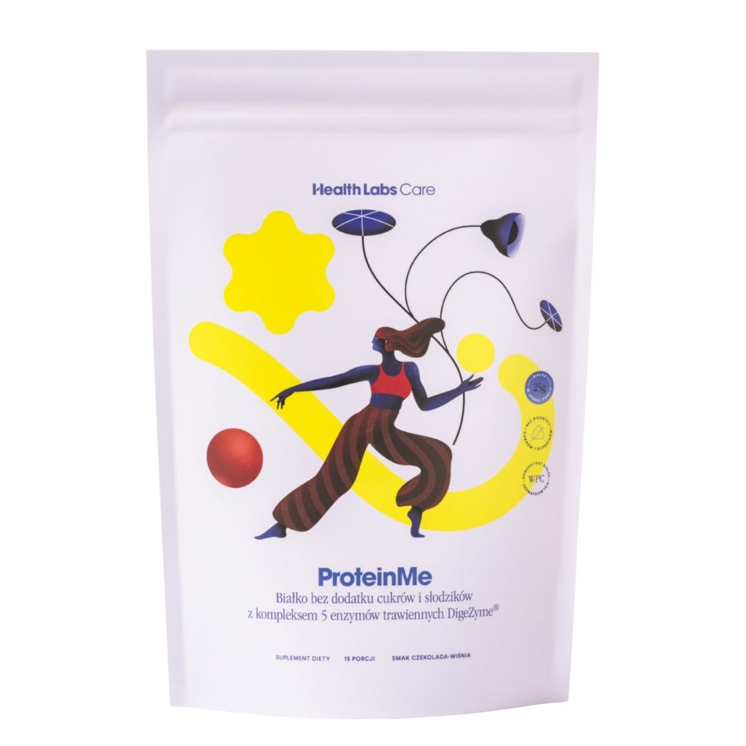 HealthLabs Care ProteinMe (choco - cherry) - WPC protein with digestive enzymes 519g - HealthLabs Care - Vesa Beauty