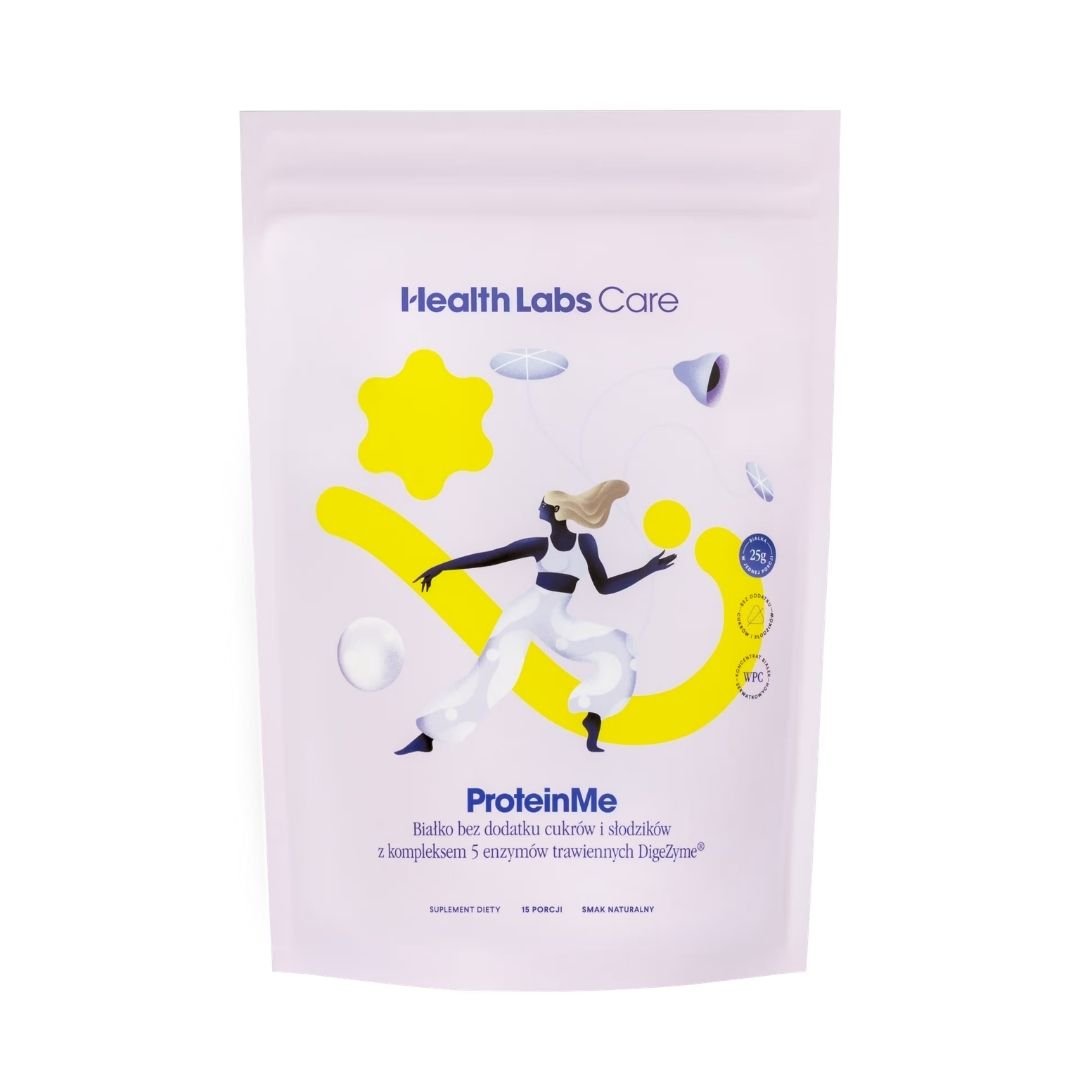 HealthLabs Care ProteinMe (natural) - WPC protein with digestive enzymes with no added sugars or sweeteners 465g - HealthLabs Care - Vesa Beauty